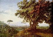 Jacob Philipp Hackert Italienische Landschaft oil on canvas